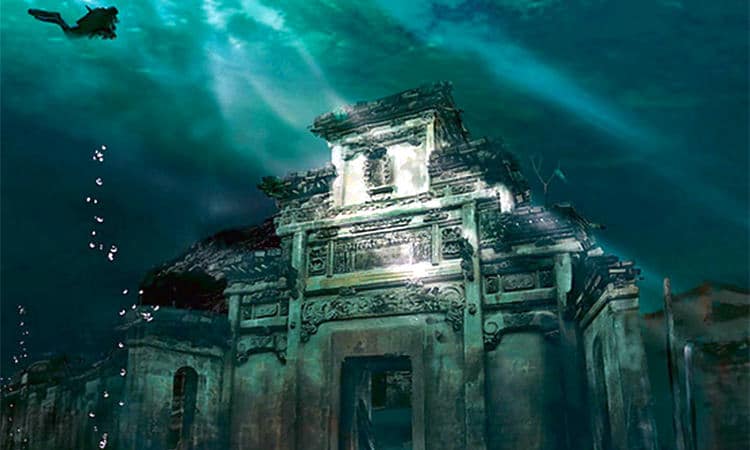 Древнейший подводный город Индии