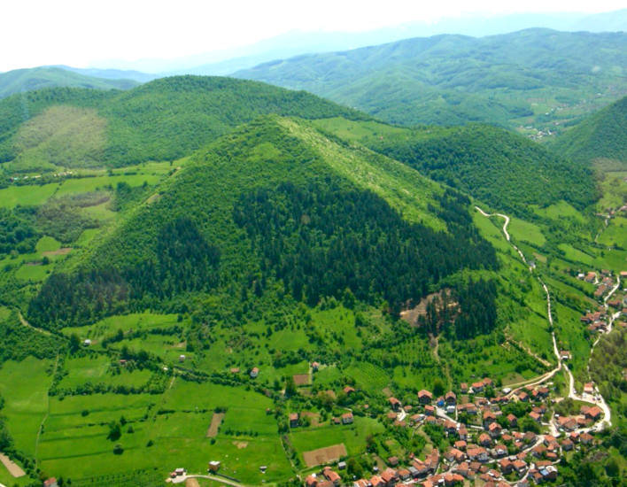 Долина затерянных пирамид в Боснии